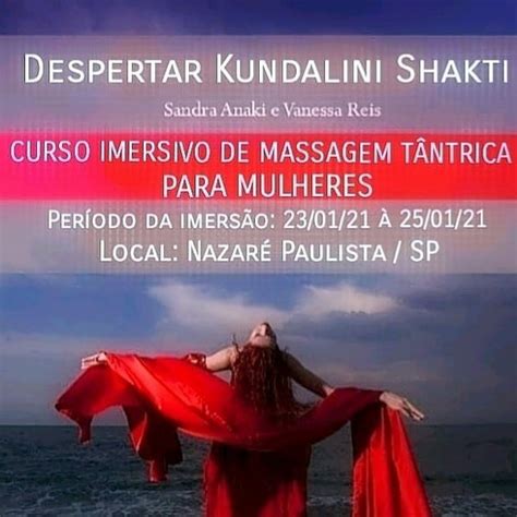 DESPERTAR KUNDALINI SHAKTI CURSO LIVRE DE MASSAGEM TÂNTRICA PARA