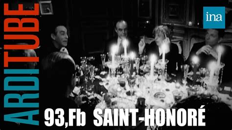 D Ner Participatif Chez Thierry Ardisson Au Fb Saint Honor Ina