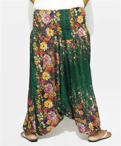 Buy Handmade Floral Harem Pants