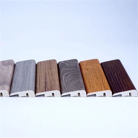 PVC Skirting PVC Spc WPC Lvt Flooring Accessories Skirting Board