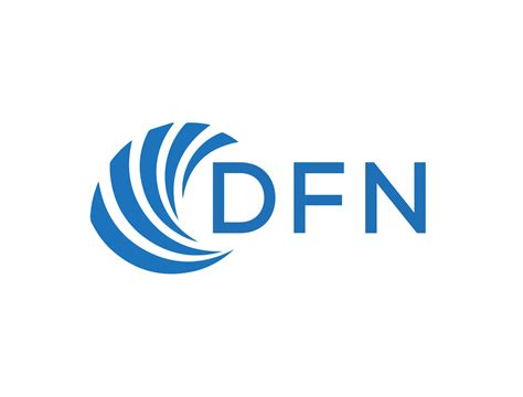 dfn letter logo design  white background dfn creative circle letter