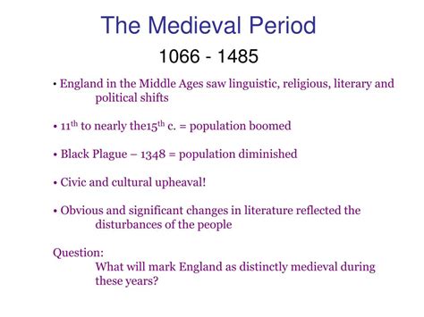 Ppt The Medieval Period Powerpoint Presentation Free Download Id289519