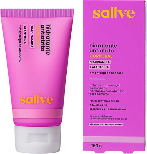 Creme Corporal Sallve Hidratante Antiatrito Beleza Na Web