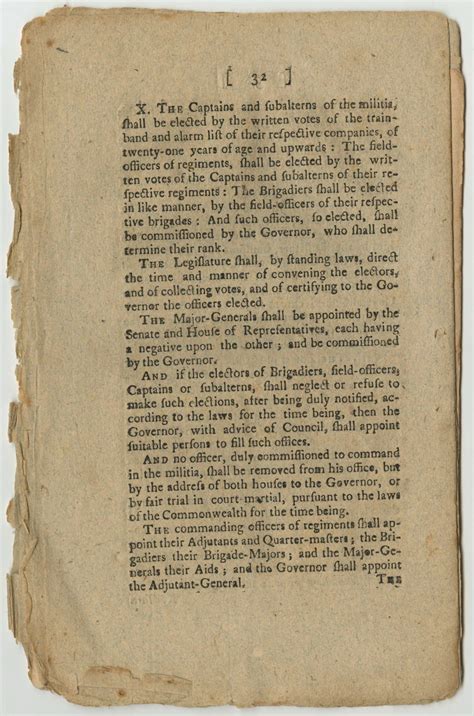 Lot Detail 1780 Massachusetts State Constitution Printed Pamphlet University Archives Loa