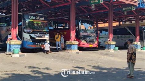 Terminal Bayuangga Probolinggo Sepi Penumpang Saat Ppkm Darurat Banyak