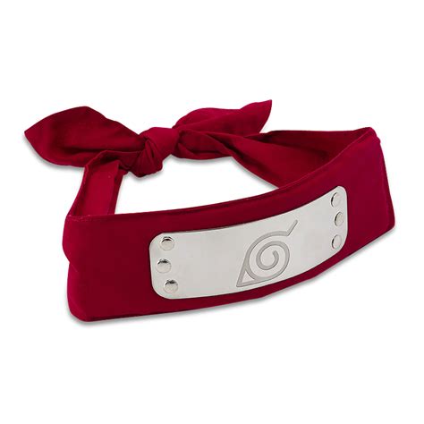 Naruto Konoha Symbol Headband Red Elbenwald