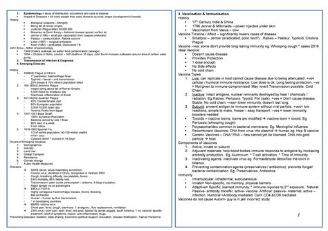 Epi Cheat Sheet Epidemiology Study Of Distribution Occurrence And