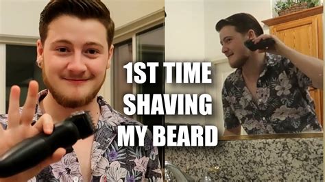 First Time Shaving My Beard Off Never Before Seen Video 2 Years On T