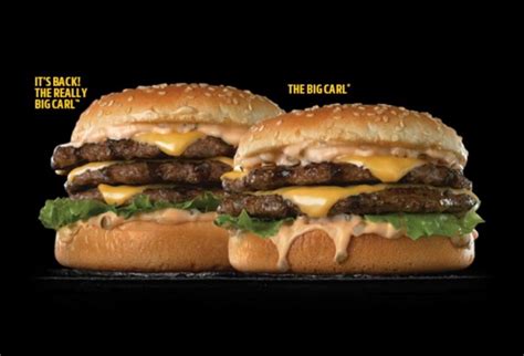 Carl S Jr Brings Back The Really Big Carl The Fast Food Post