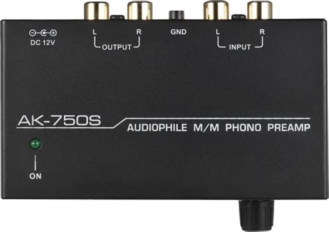 Audiophile M M Préamplificateur phono préampli avec contrôles de niveau