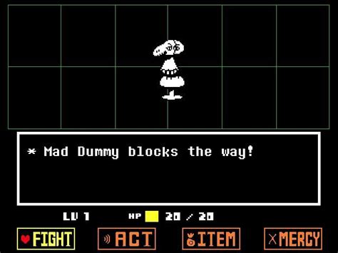 Mad dummy Wiki Undertale Español Amino