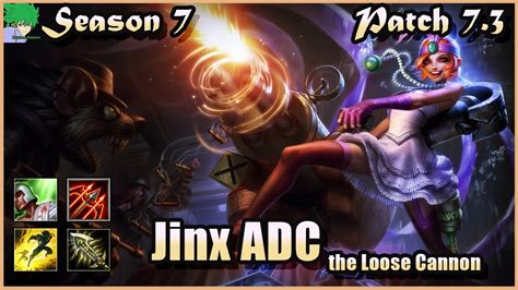 Jinx Vs Jhin Adc Season 7 Patch 7 3 Gameplay Youtube