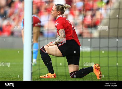 Leigh Uk St May Leah Galton Manchester United In Action