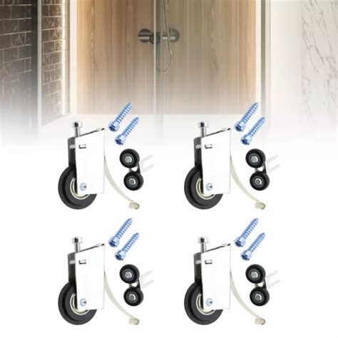 Sliding Door Wheels Sturdy Heavy Duty Track Rollers Multipurpose For