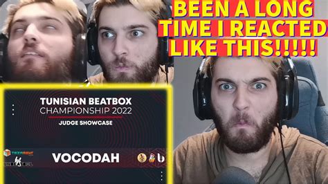 Vocodah Tunisian Beatbox Championship Judge Showcase REACTION