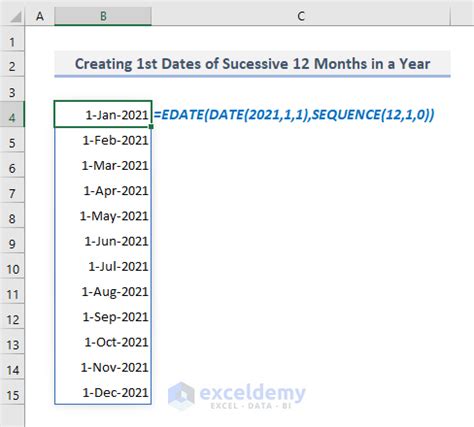 How To Use SEQUENCE Function In Excel 16 Examples ExcelDemy