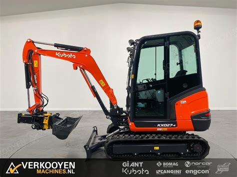 2026 Kubota Kx027 4 Hi Spec Engcon Ec204 Cw05 Adv1047 Graafmachine