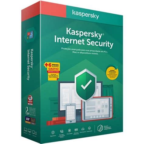 Kaspersky Antiv Rus Internet Security Para Dispositivo Meses Pt