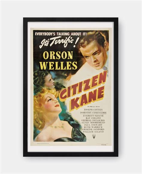 Citizen Kane (1941) Movie Poster - The Curious Desk