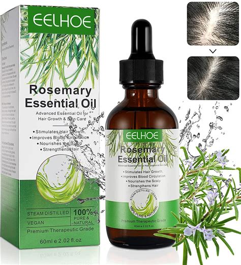 Rosemary Oil For Hair Growth Biotin Hair Growth Serum For Hair Loss Regrowth Treatment