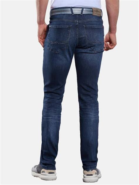 Herren Engbers Jeans 5 Pocket Superstretch In Indigoblau Kaufen 33119