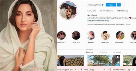 Nora Fatehi on why her Instagram account disappeared