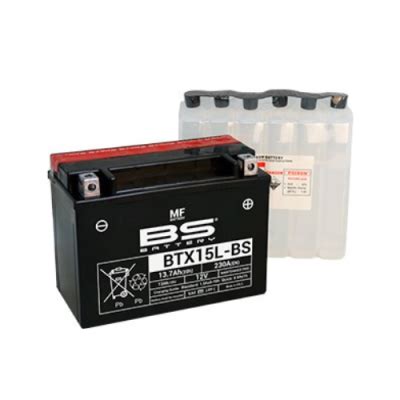 BS BATTERY BTX15L BS Available From Max Motorcycles Your Trusted