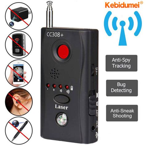 Kebidumei Multi Function Wireless Camera Lens Signal Detector CC308