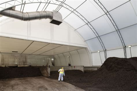 Biosolids Treatment Ladysmith - Compost Turning Equipment by Mid Valley