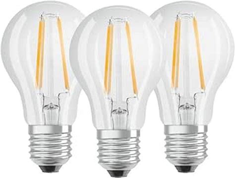 Osram Lot De Ampoules Led Filament Standard Culot E W