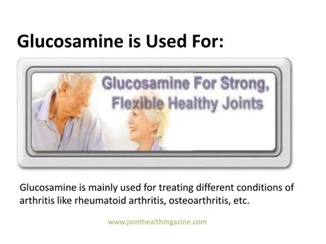 Ppt Best Glucosamine Supplements Powerpoint Presentation Free