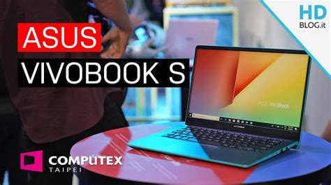 Asus Vivobook S Display Nano Edge E Intel Core 8th Gen Anteprima Youtube