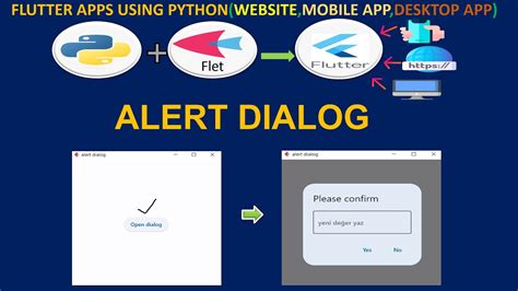 Flet Alert Dialog Mesaj Kutusu Build Flutter Apps In Python Python