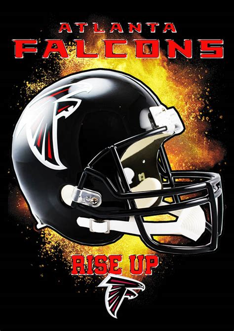 Falcons Rise Up Flag | Football Fanzone