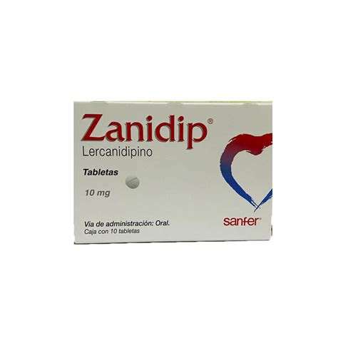 Zanidip 10mg 10tab Flosamed