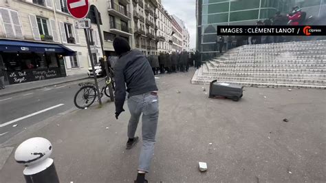 Clément Lanot on Twitter Violents affrontements en cours à Paris en