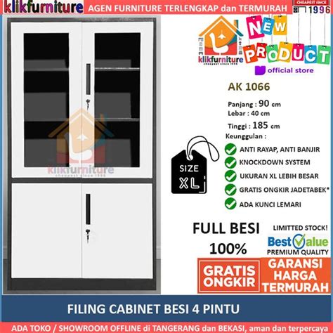 Jual Lemari Arsip Besi Filing Cabinet Besi Vp Ukuran Besar Cm Di