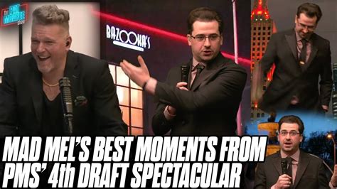 The Best Of Mad Mel From The Pat McAfee Show 4th Annual Draft