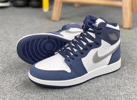 Air Jordan 1 Japan Midnight Navy Metallic Silver Dc1788 100 Release Date Sbd