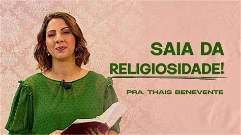 SAIA DA RELIGIOSIDADE Thais Benevente YouTube