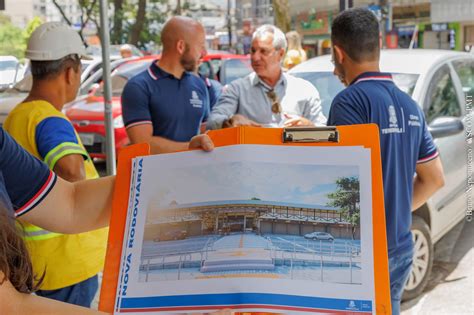 Prefeito Vinicius Claussen Participa De Visita T Cnica Nas Obras De