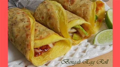 এগ রোল বানানোর রেসিপি। Easy Egg Roll Recipe Kolkata Egg Rolls