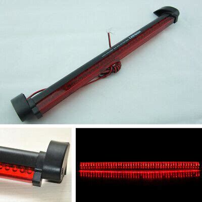 X Red Led High Mount Third Brake Light Rear Tail Stop Lamp For Car