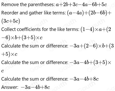 Solved 21 A 2b 3c 4a 6b 5c Is Equivalent To A 4a 8b 2c B 4a