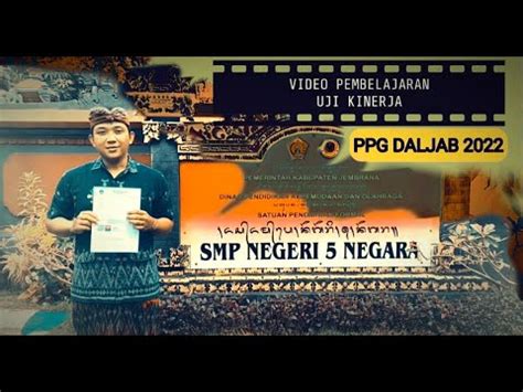 VIDEO PRAKTIK MENGAJAR UJI KINERJA IDA BAGUS MADE PANDIT PARASTU