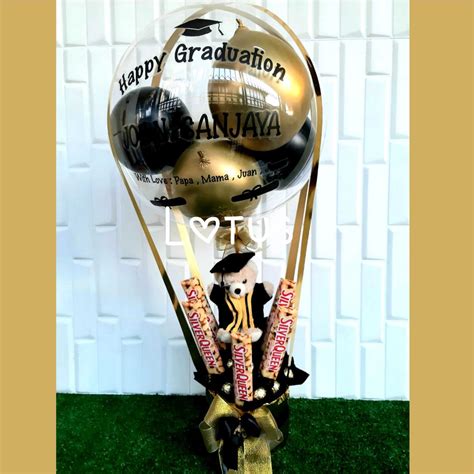 Jual BUKET BALON WISUDA BUKET BONEKA BALON WISUDA KADO WISUDA