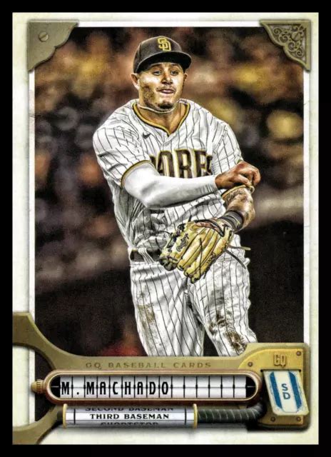 2022 Topps Gypsy Queen 86 Manny Machado San Diego Padres Eur 221