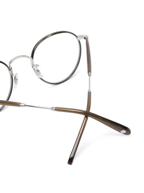 Garrett Leight Wilson Round Frame Optical Glasses Farfetch