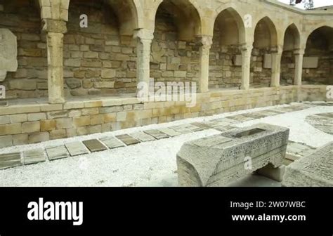 Arcades And Religious Burial Place In Old City Icheri Sheher