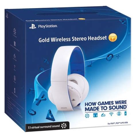 ≡ Sony Gold Wireless Stereo Headset White купить в интернет